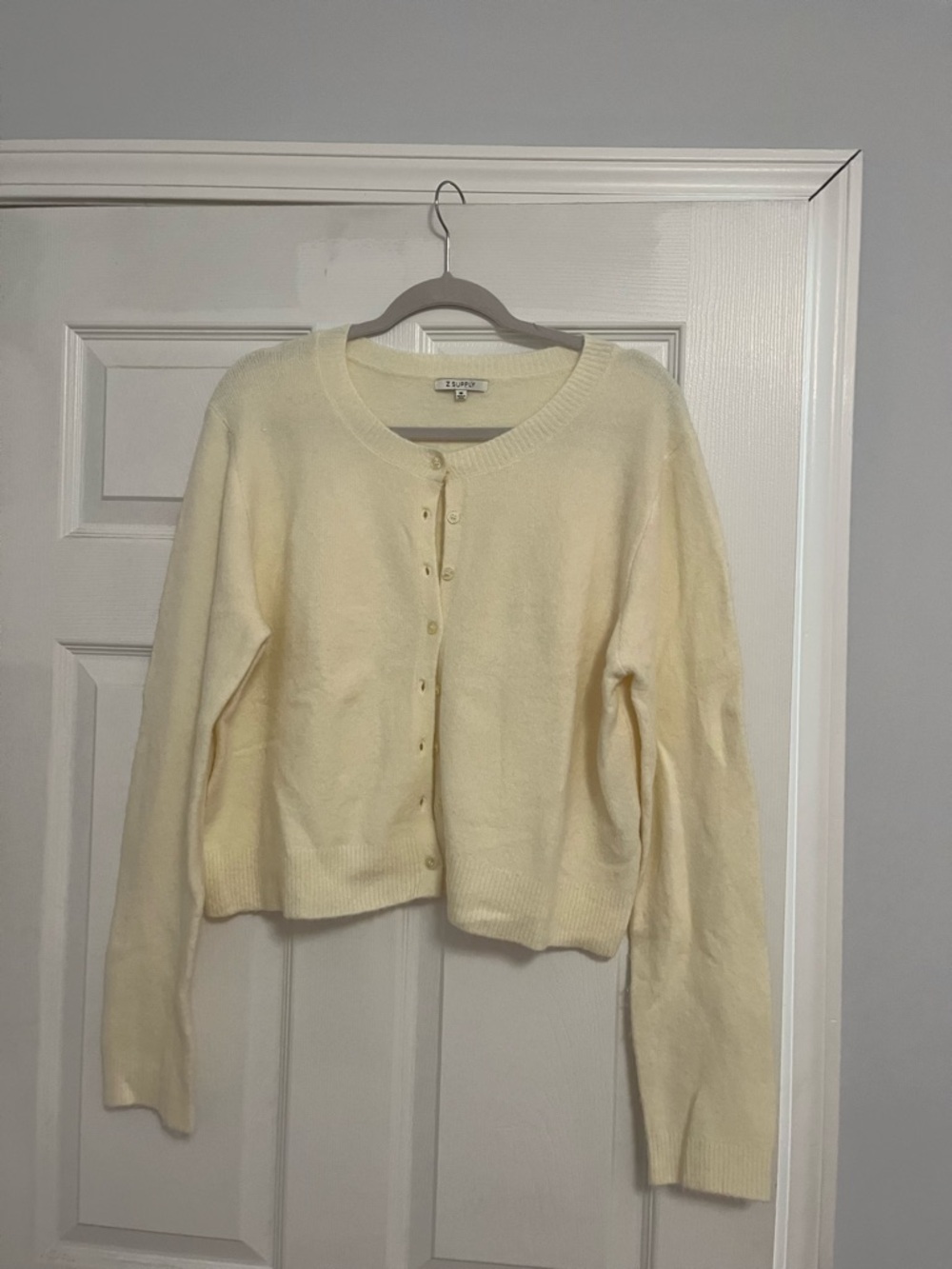 Z Supply yellow cardigan